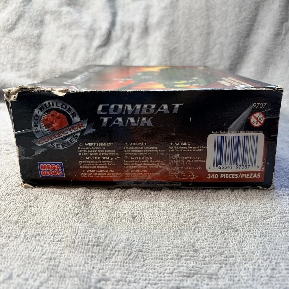 Mega Bloks Pro - Builder 9707 Combat Tank - Used